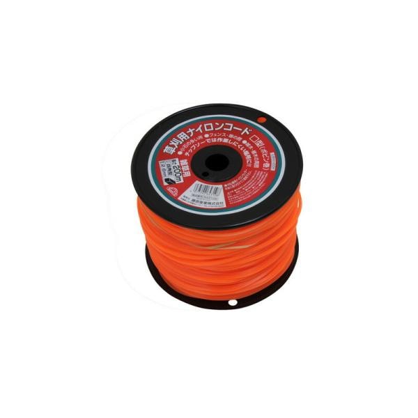 セフティー3 ナイロンコード型 ボビン巻 2．6MMX200M 園芸機器 刈払機 ナイロンコード