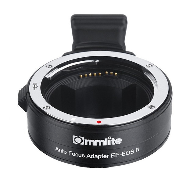 Commlite CM-EF-EOS R [マウントアダプター (キヤノンEFマウントレンズ キヤノンRFマウント変換) 電子接点付き]