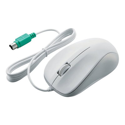 他サイト： PS/2光学式マウス Mサイズ MK6P2RWHRSの商品画像