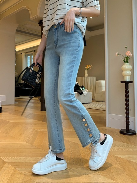 T400 リールジーンズ コーマコットン