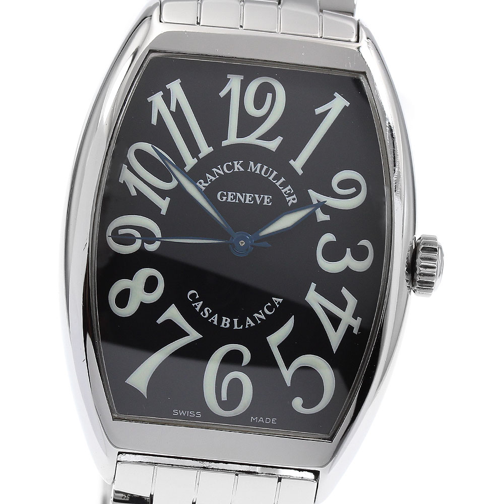 フランクミュラー FRANCK MULLER 6850 カサブランカ 自動巻き メンズ 箱・保証書付き_902680【中古】