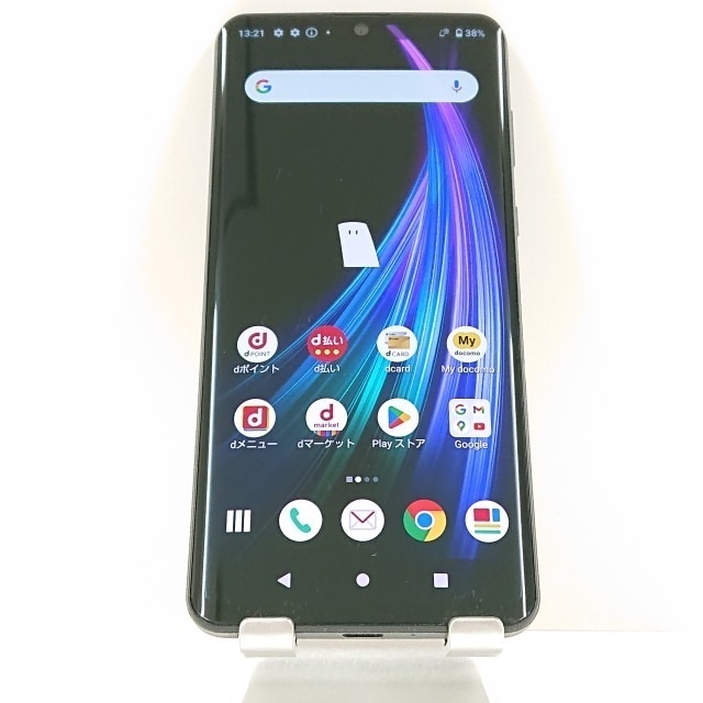 AQUOS zero2 SH-01M ドコモ アストロブラック 送料無料 本体 c08229 【中古】