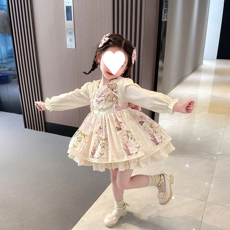 【急速発送】送.料.無.料.女の子 ワンピース 夏のバースデードレス ロリータ