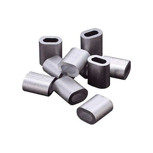 (まとめ) TRUSCO アルミスリーブ適合ワイヤ 径2.0mm AS-2 1パック(20個) (×10セット)