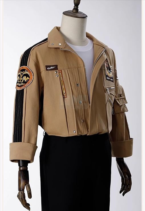 恋と深空 マヒル 超音速 コスプレ衣装 コート+サスペンダー(ウィッグ 靴別売り)