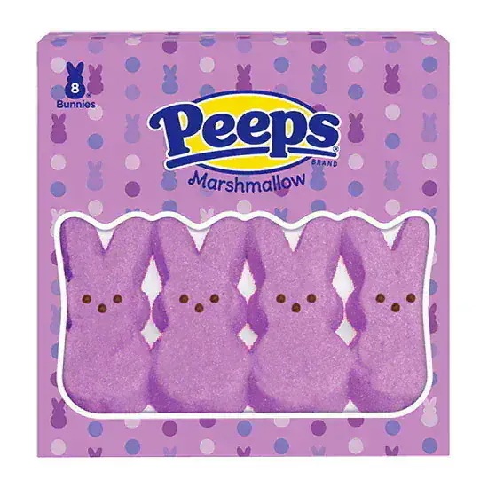 Qoo10] Peeps Marshmallow ピープス うさぎマシュマロ85g 4色 : 食品