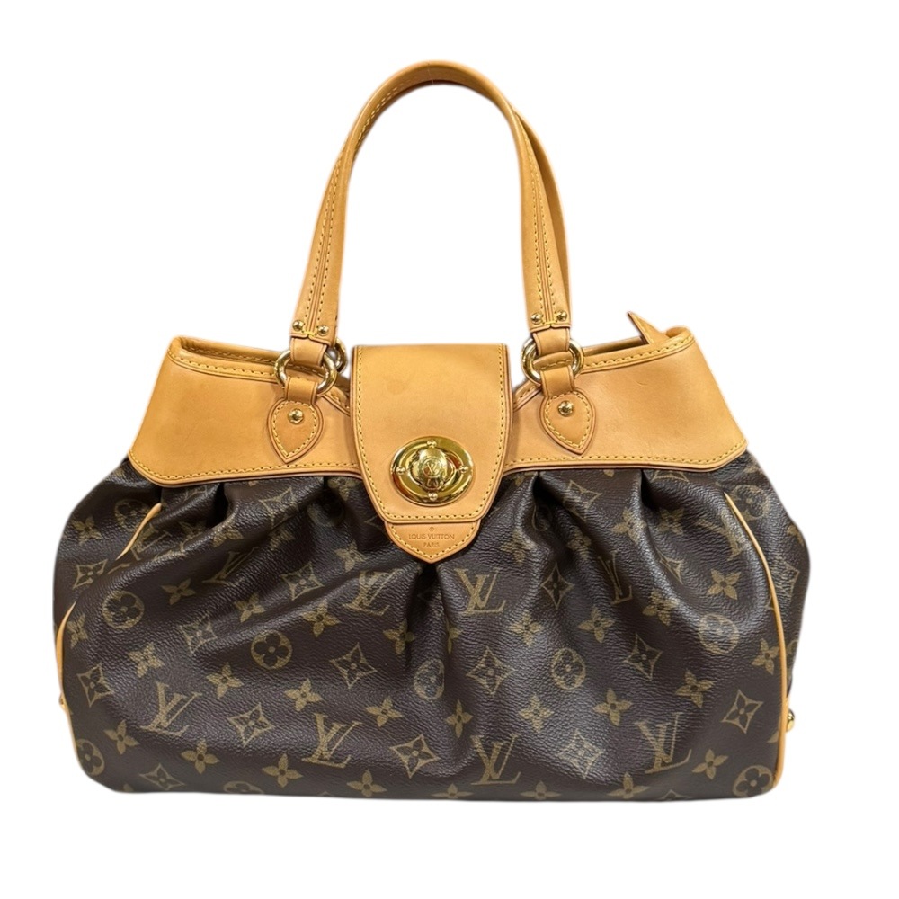 ルイヴィトン ボエシPM モノグラム ハンドバッグ モノグラムキャンバス M45715 ブラウン LOUIS VUITTON 中古