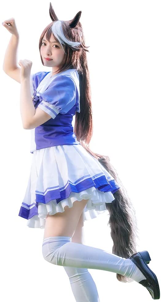 衣トレセン学園Cosplay衣装 トレセン学園制服スペシャルウイーク 大人用ハロウィン イベント
