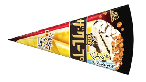 [冷凍] 森永製菓 ザクレープチョコ＆バニラ 105ml×28個