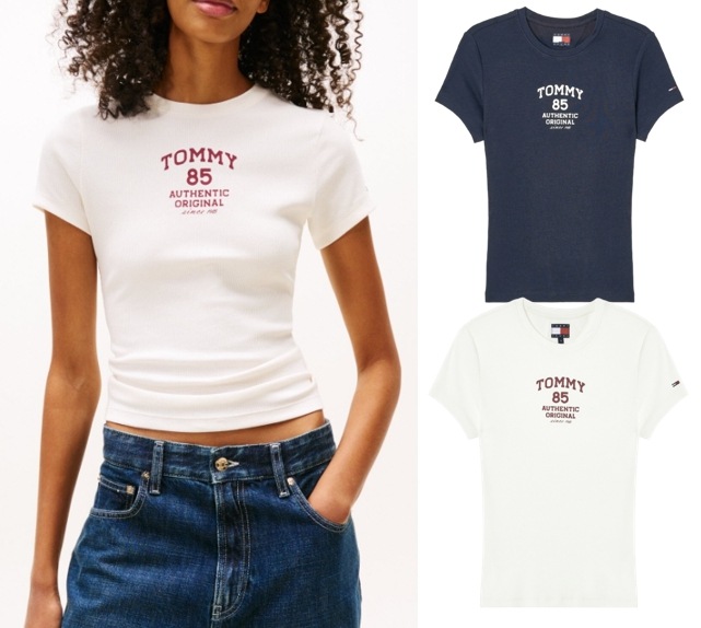 85 Rib T-Shirt (T32G0TTO31TWT1)