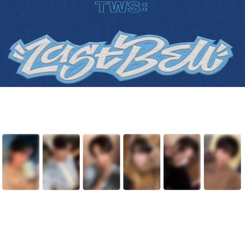 [0202 MUSICART FANSIGN 6EA/1SET] TWS 1st Single ‘Last Bell[NO ALBUM,ONLY PHOTOCARD]