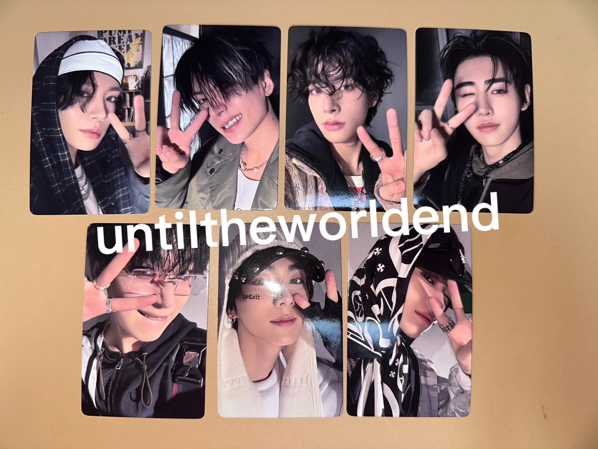 公式ENHYPENyzyyzy1.0特典トレカ幸運トレカ公式グッズ写真員7枚セット