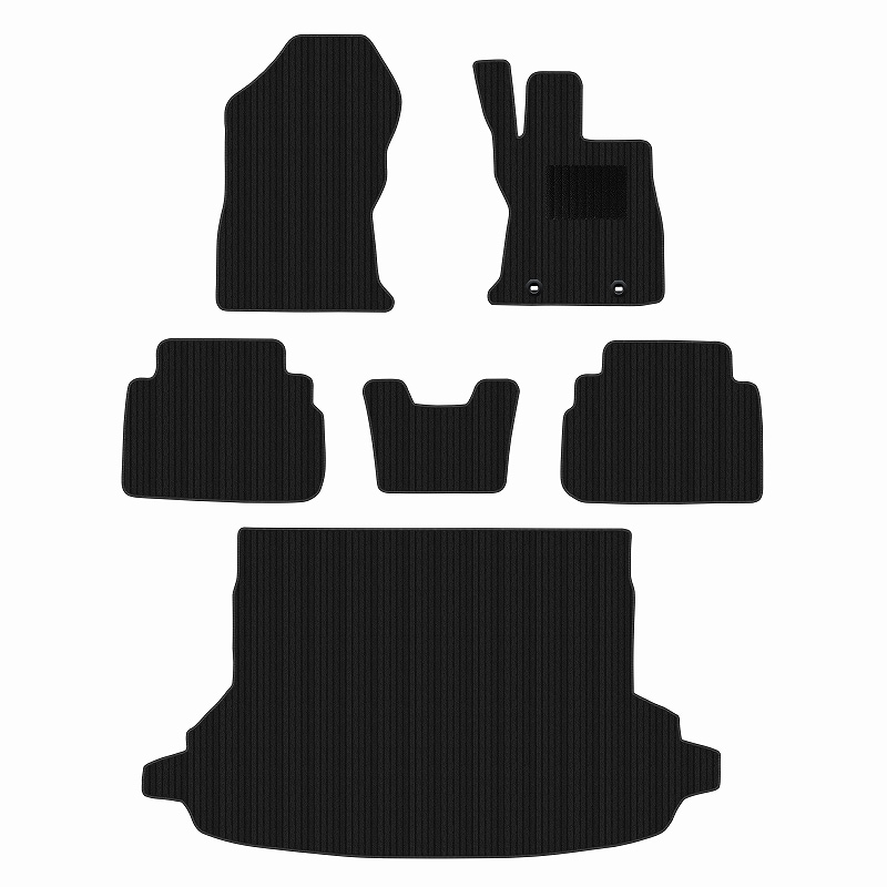 [優れた品質で安売りに挑戦]スバル 新型 フォレスター SK系 フロアマット + トランクマット(ラゲッジマット) [3色から選択]