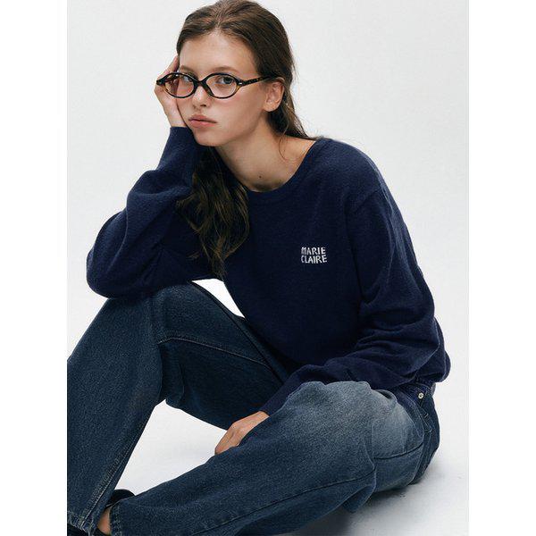 ウールロゴラウンドニット(MAFCKN16NNY)