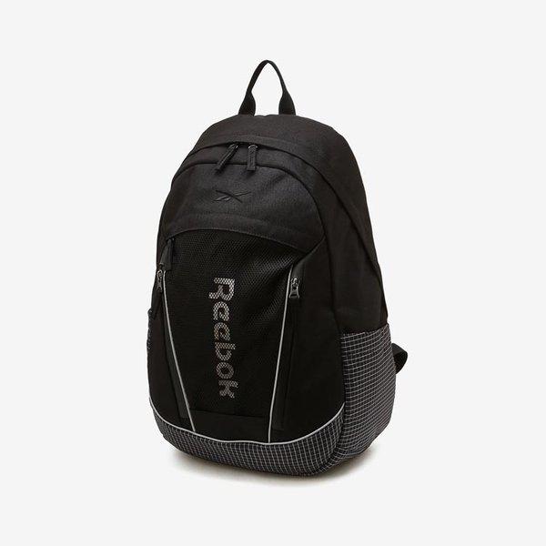 メッシュフロントジップシューバックパック - ブラック REBA-6EY01-BK