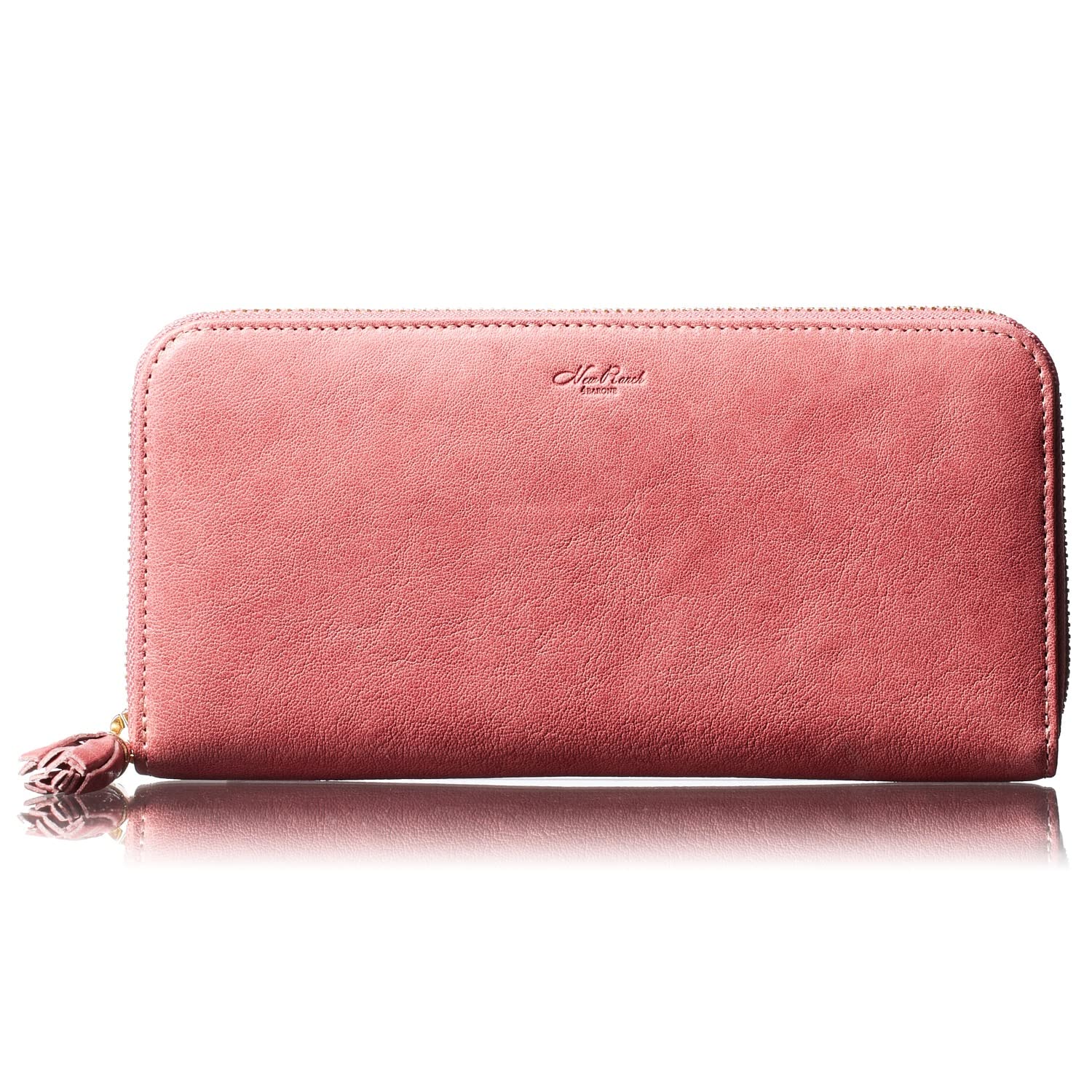 [HENLY COAT] イタリア 4 BARONE 社製 山羊革 anan 掲載商品 下町のお 財布 屋さんが作った 100％植物性なめし の しなやかな 山羊革 を使った 軽くて 使いやすい レデ