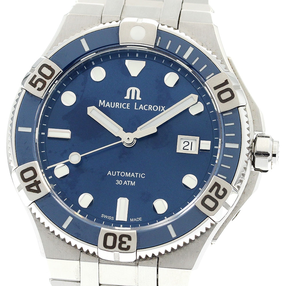 モーリスラクロア MAURICE LACROIX AI6058 アイコン ベンチュラー デイト 自動巻き メンズ 良品 _886500【中古】