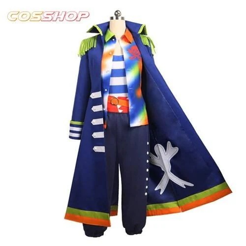 【予約商品】A3！エースリー 夏組 抜錨！スカイ海賊団 斑鳩三角 いかるがみすみ 風 コスプレ衣装 演出服 変装 仮装 二次会 イベント パーティー