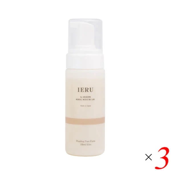 イエル IERU ウォッシング フェイスフォーム 150ml 3本セット 8,514円