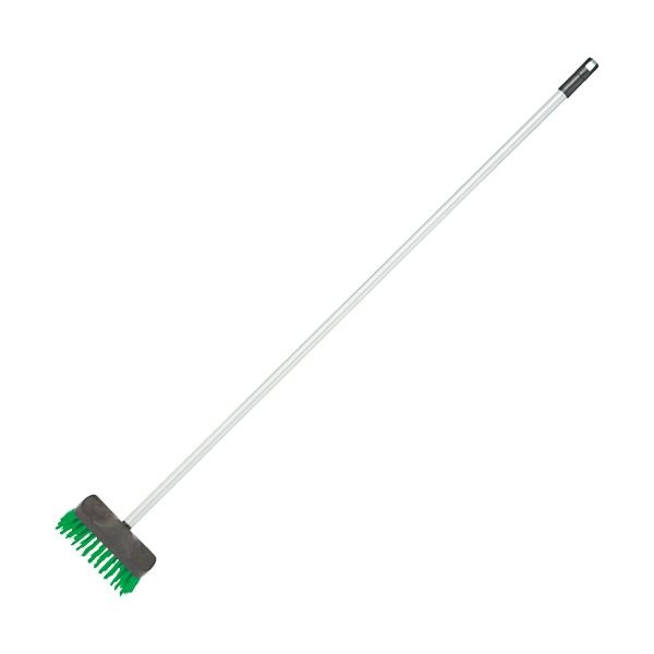 （まとめ） テラモト デッキブラシE（スチール柄） CL988247 1本 (×5セット)