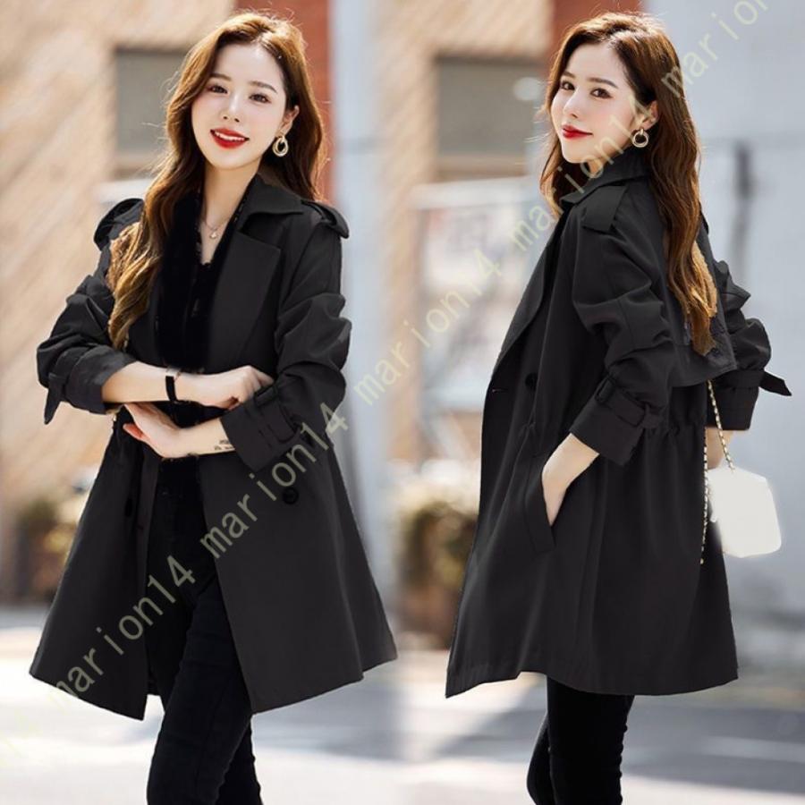 コート レディース トチコート ダコート aライン タッセル アウター 定番 きれいめ 美尻 スプリングコート スキ 着せ ハーフ丈 無地