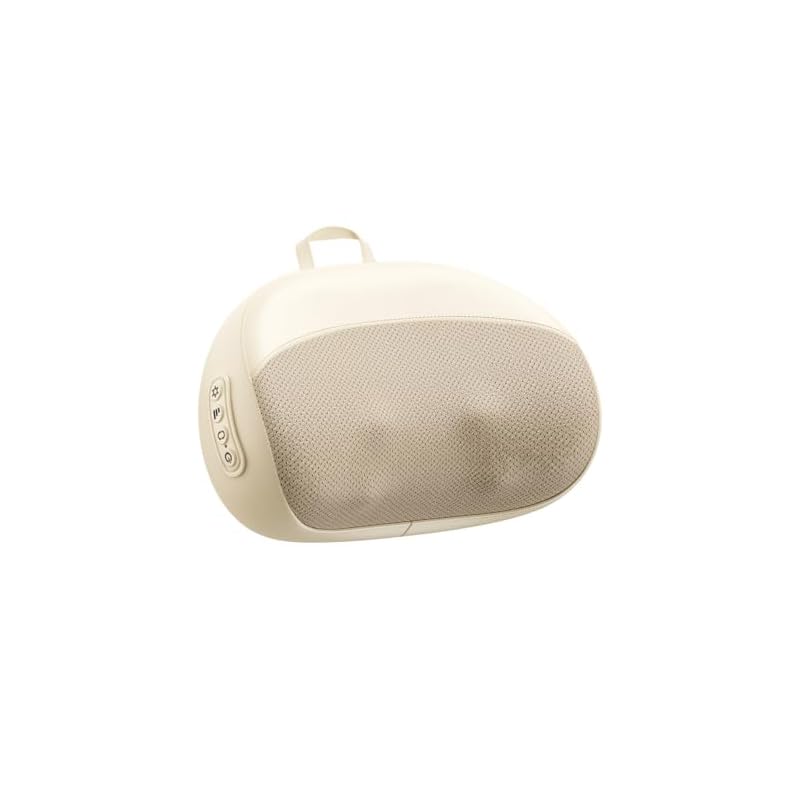 【2025新設計】腰枕 クッション Hoxhyon USB充電式 クリスマス 腰・背中・首・肩・太もも・ふくらはぎ 一台多役 寝ながら使える ピロー コードレス 双方向回転 3段階強度調節 温熱機能