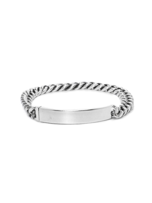 【HARANG】 HR 145B_Silver Chain Bar Bracelet 正規品