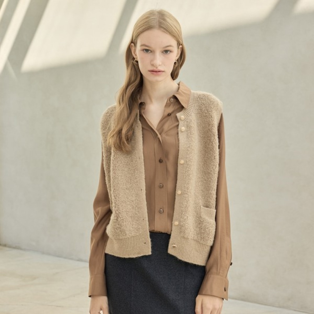 (リアーナニューヨーク) ウールニットベスト