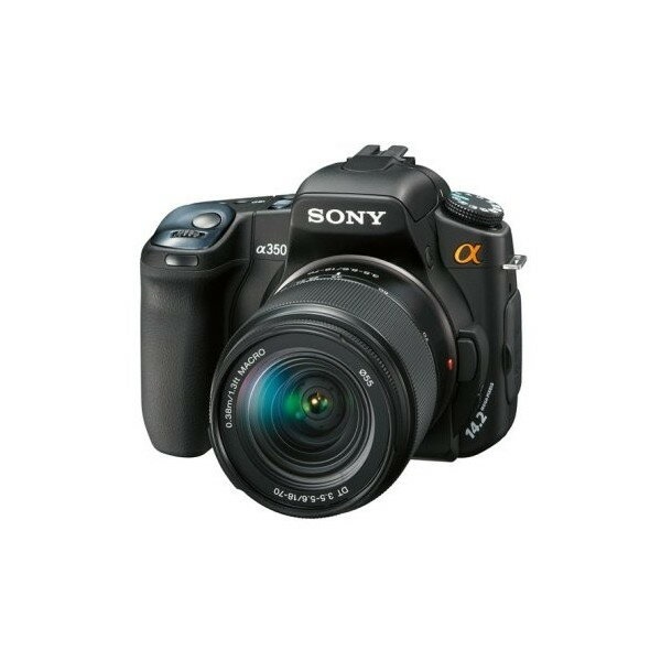 中古　保証付SONY デジタル一眼レフ α350 レンズキット DT 18-70mm F3.5-5.6