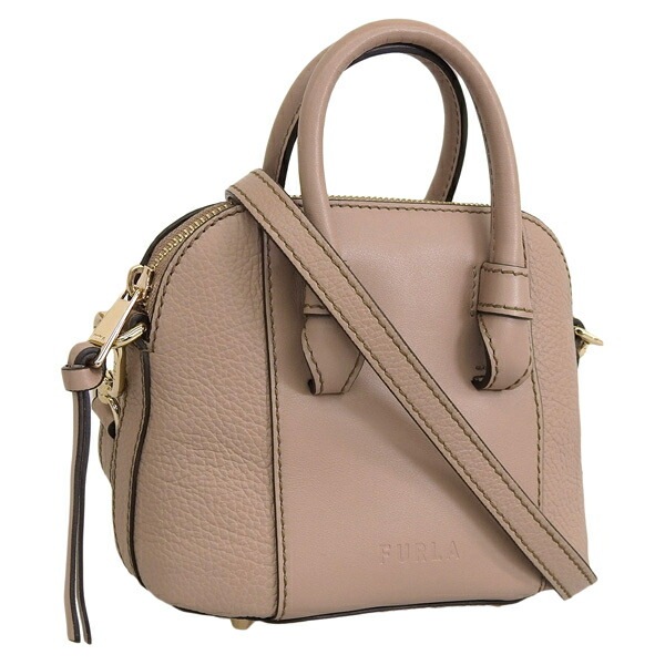 フルラ バッグ レディース ハンドバッグ 2WAYバッグ ショルダーバッグ アウトレット レザー ベージュ FURLA MIASTELLA DOME MINI WB00668BX00531257S F