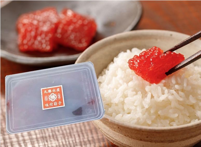 天然紅鮭の筋子醤油漬け500ｇ　（容器入り）【 すじこ すじ子 スジコ いくら イクラ 】