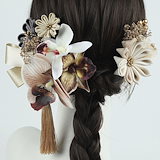 Qoo10] 名古屋帯 米沢 野々花染工房 ロートン織