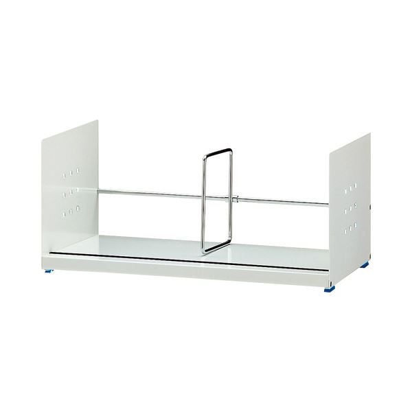 （まとめ）トヨダプロダクツ ブックスタンド ロータイプ W450mm ホワイト BSST-045 1台3セット