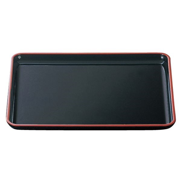 尺8戦国長手盆 黒天朱SL