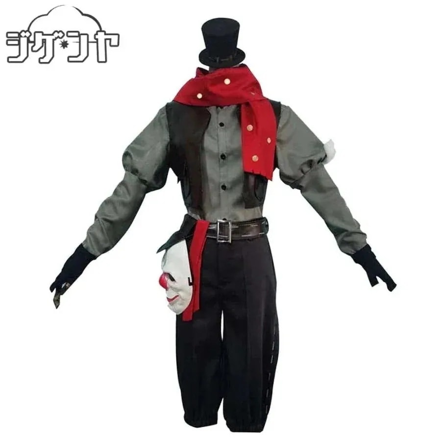 【2026新作-487】IdentityV 第五人格　泣きピエロ　ジョーカー　コスプレ衣装