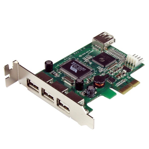PEXUSB4DP [USB 2.0 4ポート増設PCI Expressカード ロープロファイル対応]