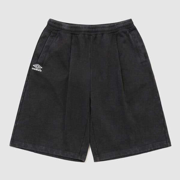 HBL オムグレイ ビンテージ 6部丈 バミューダ スウェット ショートパンツ UR121CHP22 DCH