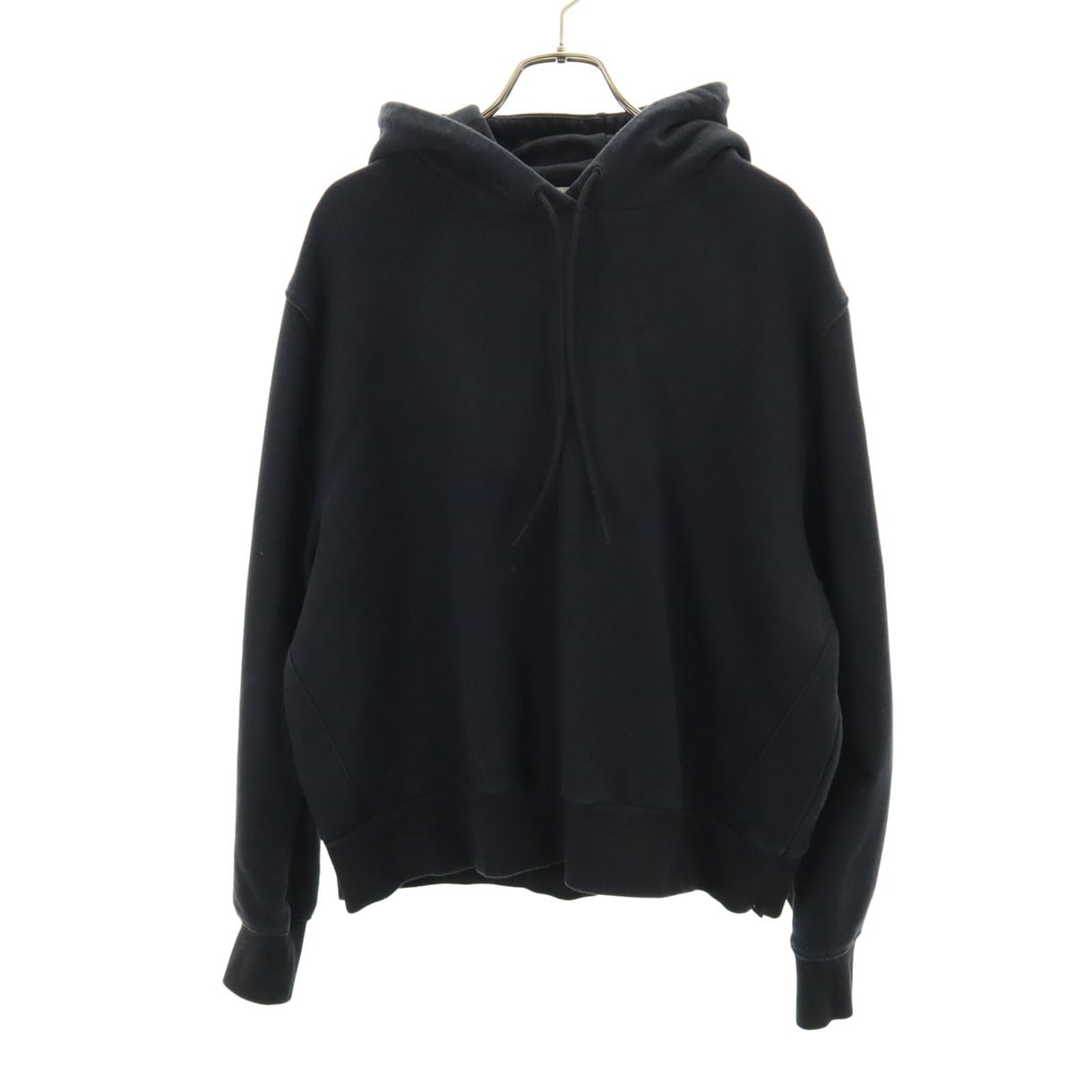 20aw バックプリント 長袖 スウェットパーカー M ブラック adidas×Yohji Yamamoto メンズ 古着