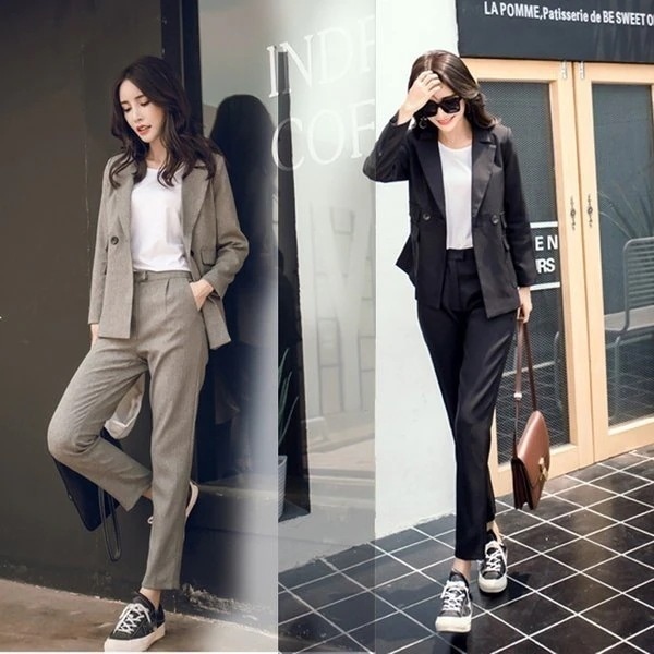 レディーススーツビジネススーツセットアップパンツスーツキャリアフォーマルスーツ通勤就