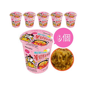 三養 カップ カルボ プルダック炒め麺 80g6個