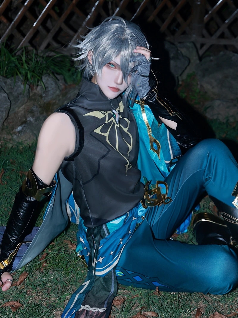 コスプレ 原神エルハイセンスメル草ハイサムティナリ服ゲームスーツ