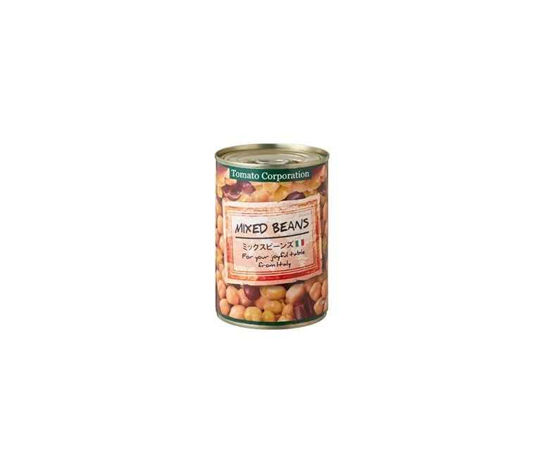 【送料無料】トマトコーポレーション ミックスビーンズイタリア産 400g1ケース/24個