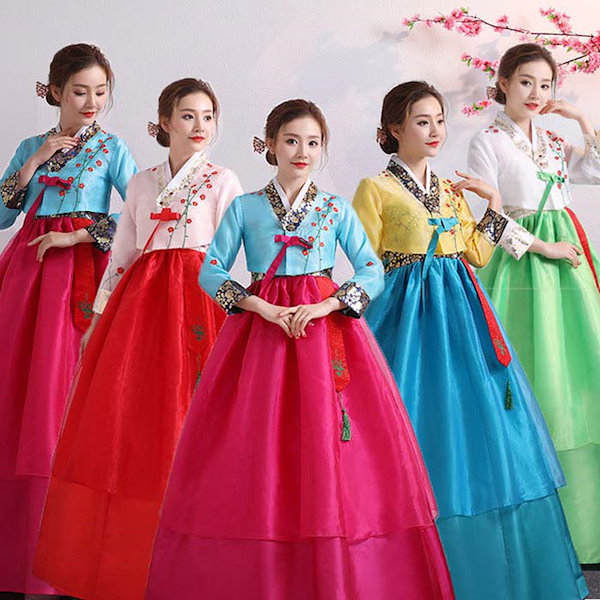Qoo10] 韓国民族衣装 チマチョゴリ 韓服 舞台