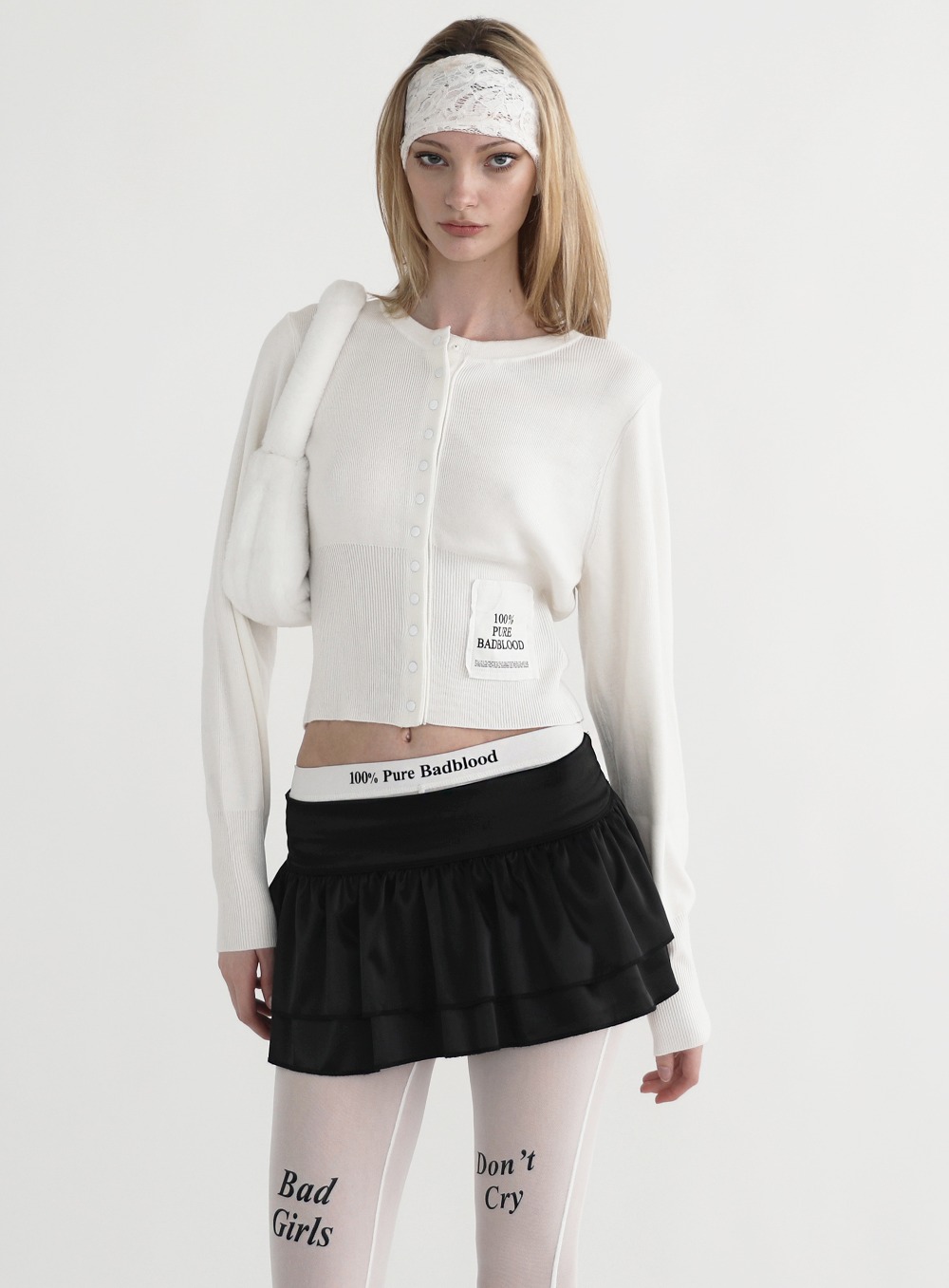 【BADBLOOD】 PURE LILY CARDIGAN : 4COLOR