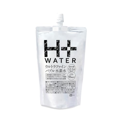 南ASOの水素水 H+WATER シリカ55mg/l （330ml×20本セット）