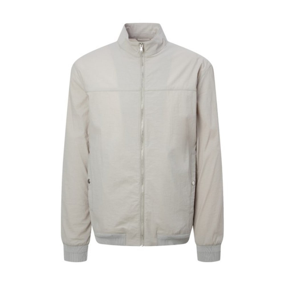 [ヘッジズ] 25SS グレーウルトラライトストレッチブルゾン HZJU5B502G2