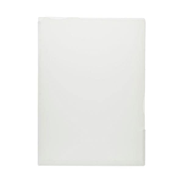 （まとめ）TANOSEE 超丈夫なマチ付クリアホルダー タフレル A4タテ クリア 1セット（20枚：5枚4パック）2セット