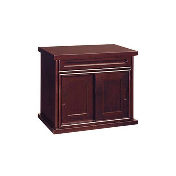 ファミリーライフ 仏壇下台 56cm幅(紫檀調) (0338920) メーカー直送