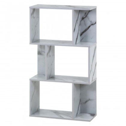 不二貿易 （C/D:59285） S型ディスプレイラック3段 大理石