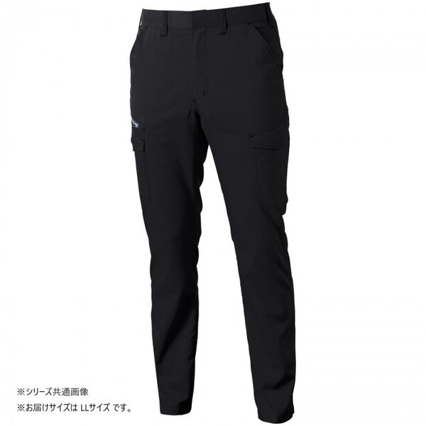 3478-08 カーゴパンツ LLサイズ ブラック(4)